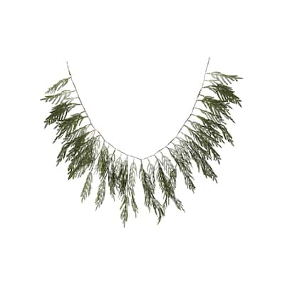 Faux Cypress Garland - 72.0"L x 20.0"W x 2.0"H