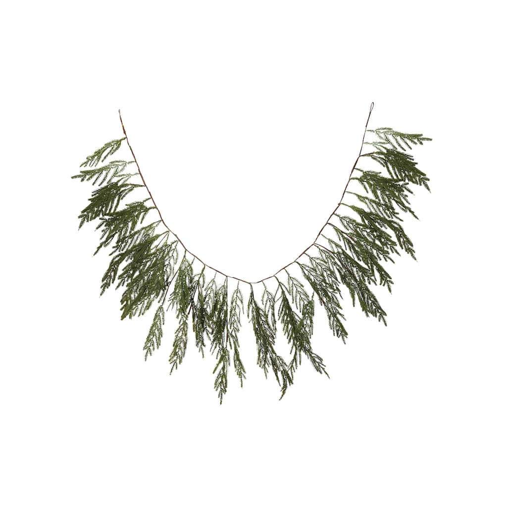 Faux Cypress Garland - 72.0"L x 20.0"W x 2.0"H