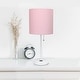 preview thumbnail 6 of 99, Porch & Den Custer Metal/ Fabric Lamp with Charging Outlet
