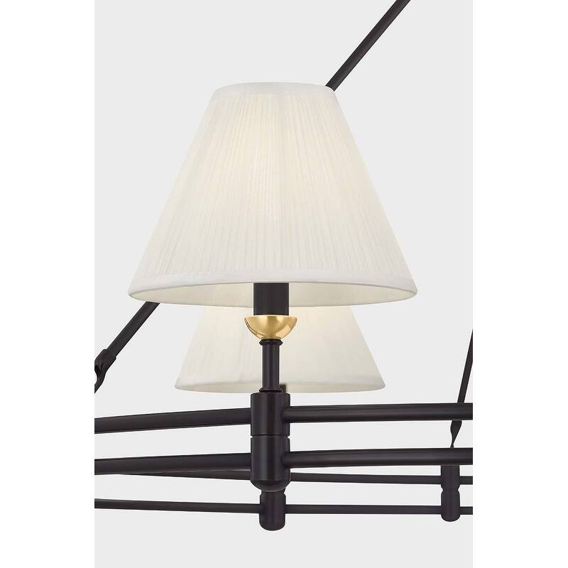 Hudson Valley Lighting MDS1801 Howard 9 Light 50" Wide Chandelier with
