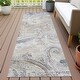 preview thumbnail 56 of 149, Machine Washable Indoor/ Outdoor Chic Paisley Chantille Rug Beige - 2'3" x 7'6"