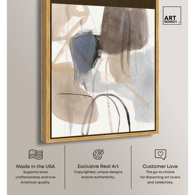 Freeform Movement I Canvas by Art Remedy