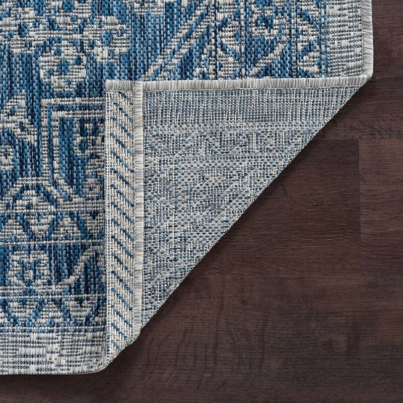 Colonnade Traditional Medallion Indoor/Outdoor Area Rug