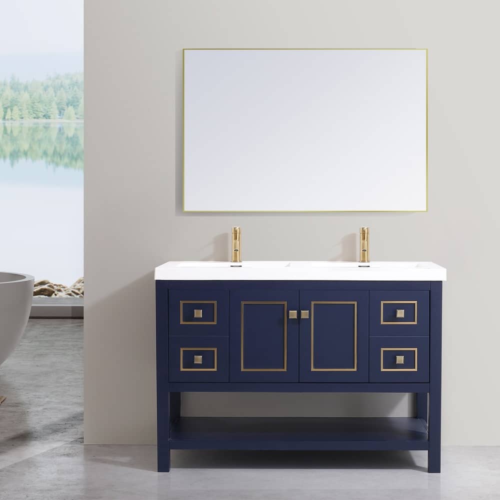 Davis 48" Double Bathroom Vanity Set