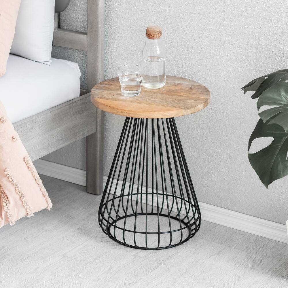 MH London Melody End Table - 20" x 16" x 16"