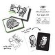 preview thumbnail 3 of 3, Wee Gallery Art Cards for Baby - Woodland Collection - Black - N/A