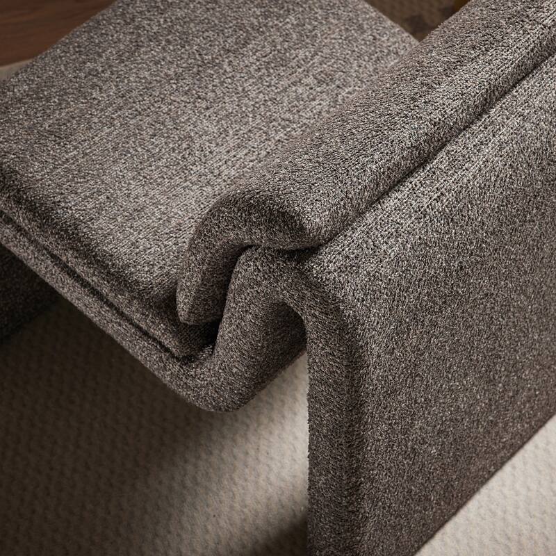 Lume Boucle Upholstered Armless Accent Chair