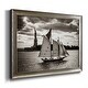 preview thumbnail 2 of 7, The Clipper & the Liberty Premium Framed Canvas- Ready to Hang