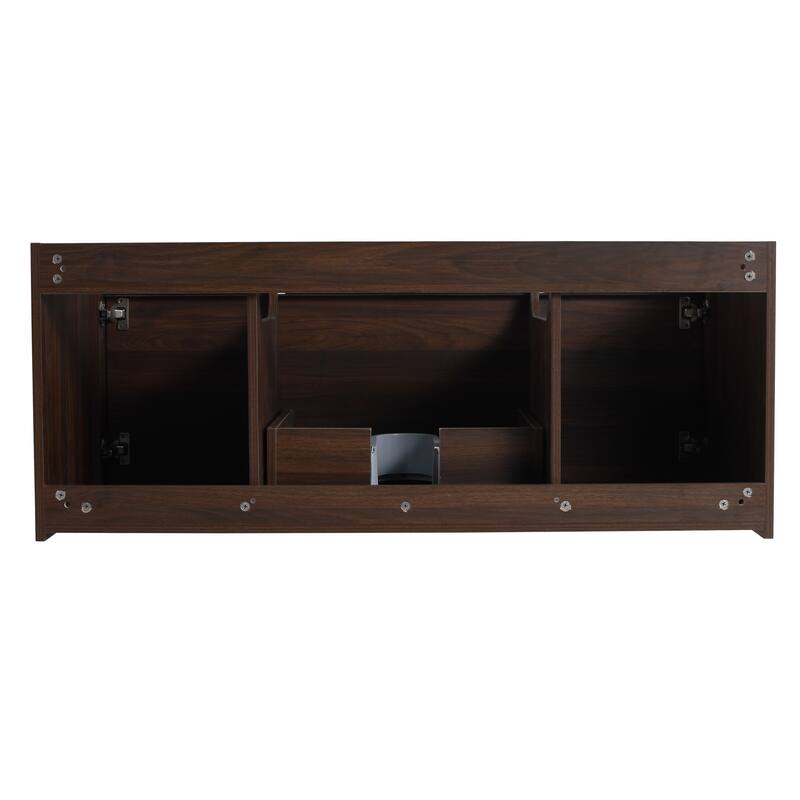Beingnext 24"/30"/48" Bathroom Vanity with Sink, Floating Bathroom Vanity With Soft Close Door