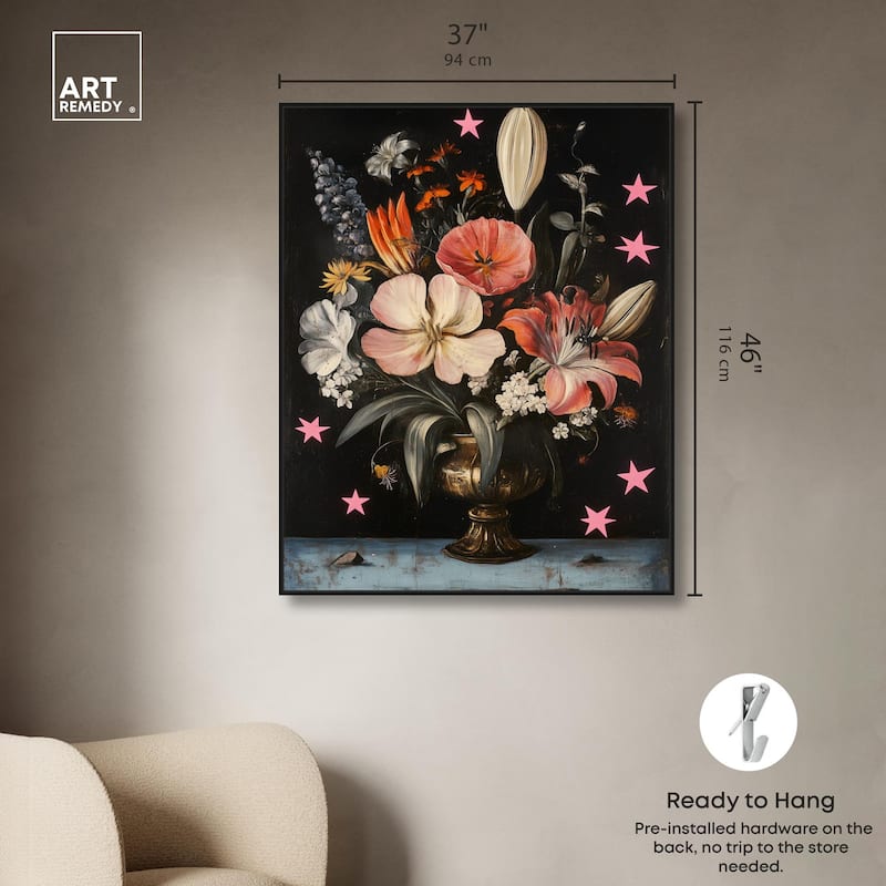 TANY's Floral Universe I Canvas by Art Remedy