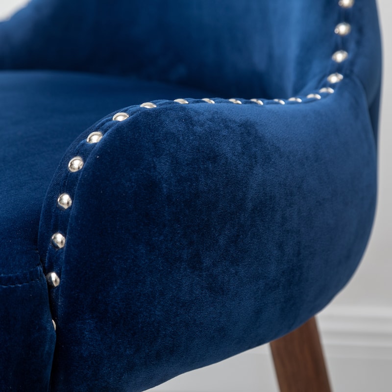Roundhill Furniture Lindale Mid-century Modern Velvet Accent Chair