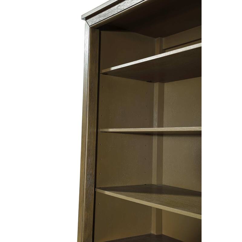 Kensington 16-28 Inch Open Shelving Bath Storage Cabinet