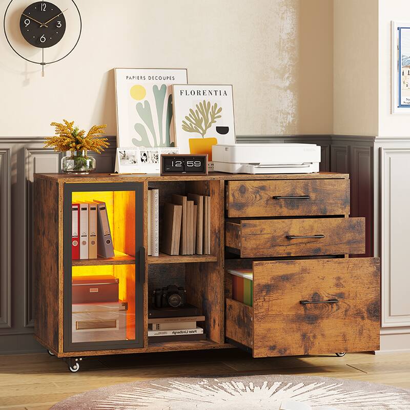 File Cabinet Legal Letter, A4 Size Drawers Mobile Filing Cabinet