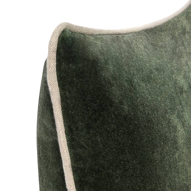 Villa by Classic Home Harriet Velvet Throw Pillow