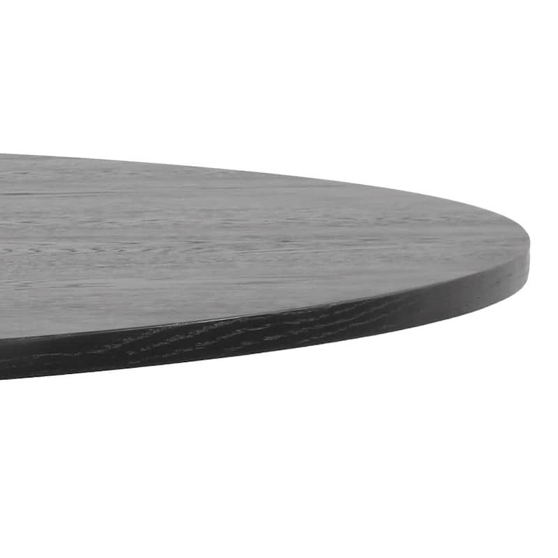 52" Solid Oak Round Pedestal Dining Table