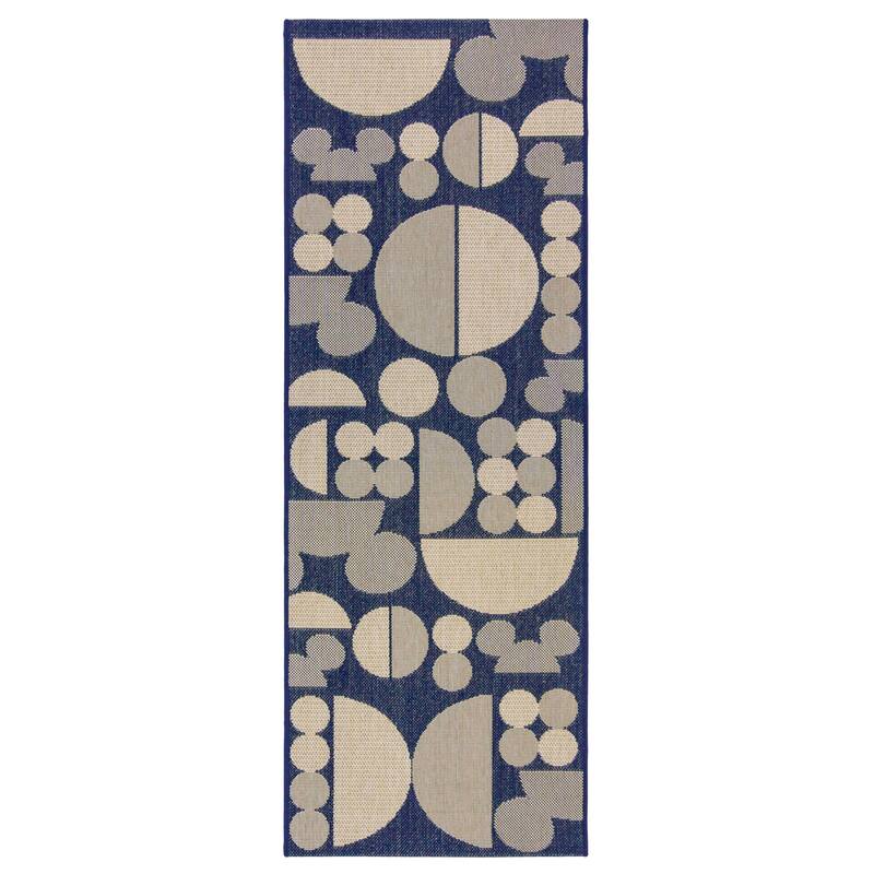 Disney Mickey Mouse Studio Modern Classic UV Protected Polypropylene Flatweave Indoor/ Outdoor Area Rug Collection
