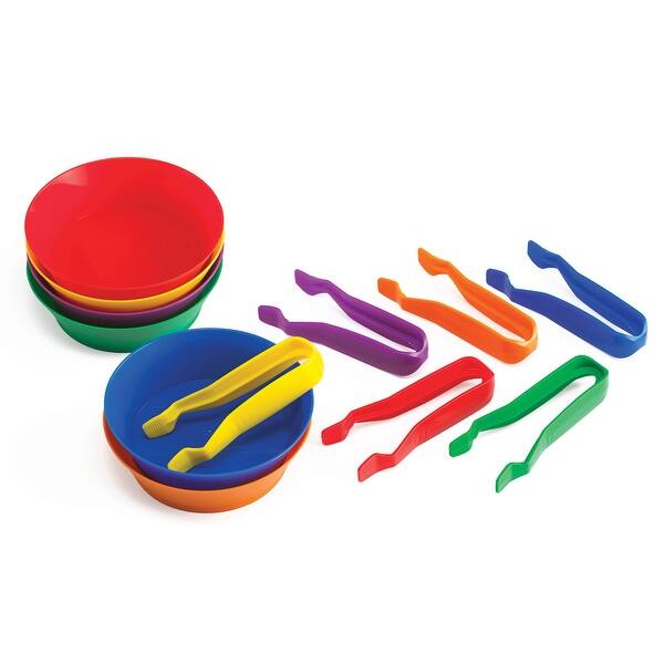 slide 2 of 4, Sorting Bowls and Tweezer Set