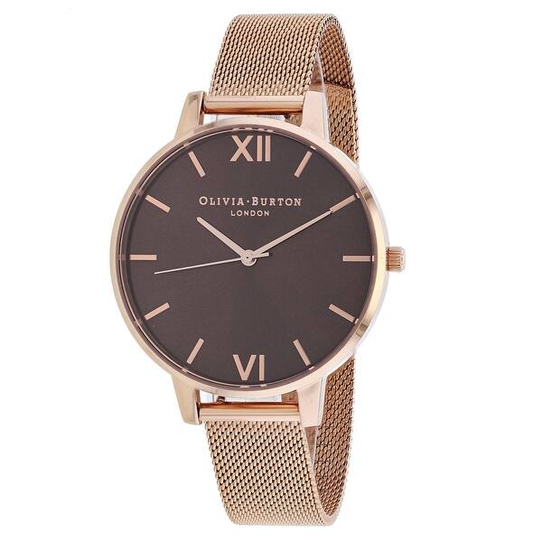 Shop Olivia Burton Women S Classic Rose Gold Dial Watch Ob16bd86 Overstock 28806967