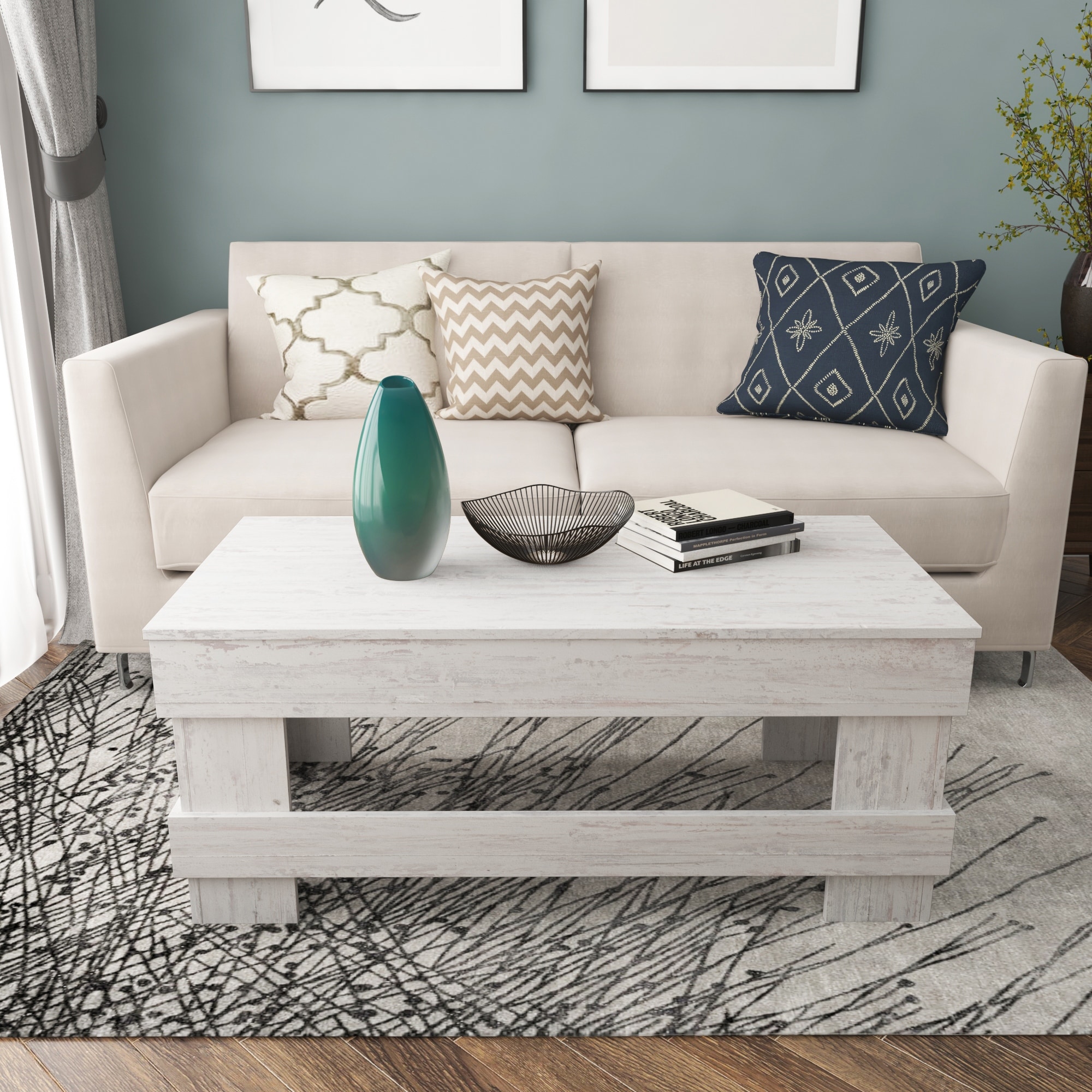 Landmark pine solid wood new arrivals farmhouse coffee table