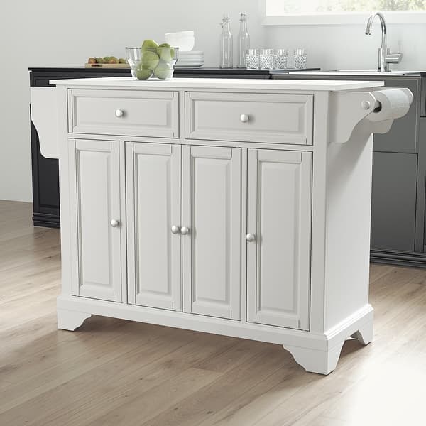 Lafayette Granite Top Full Size Kitchen Island/Cart - 51.5