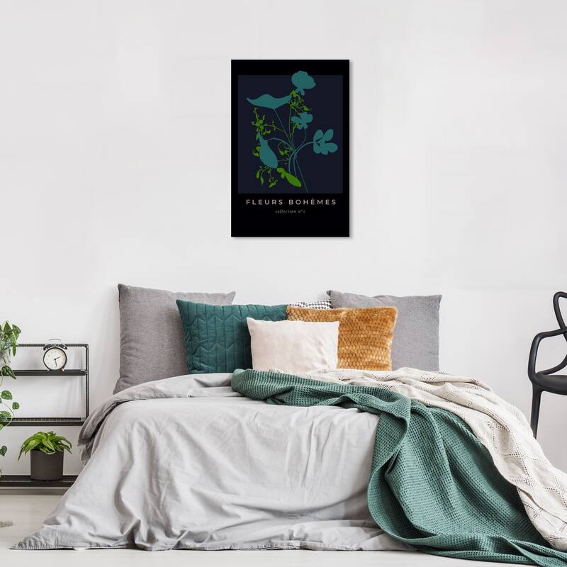 Wynwood Studio Canvas Floral and Botanical Affiche d exposition de Fleurs Wall Art Canvas Print - 16 x 24