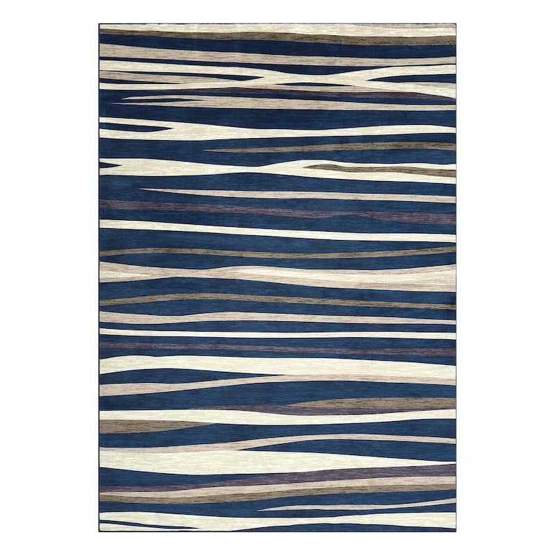 Garvee Modern Abstract Area Rug Colorful Throw Carpet