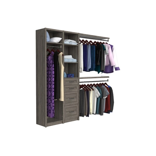 ClosetMaid SpaceCreations 52-87 in. Closet System - Bed Bath