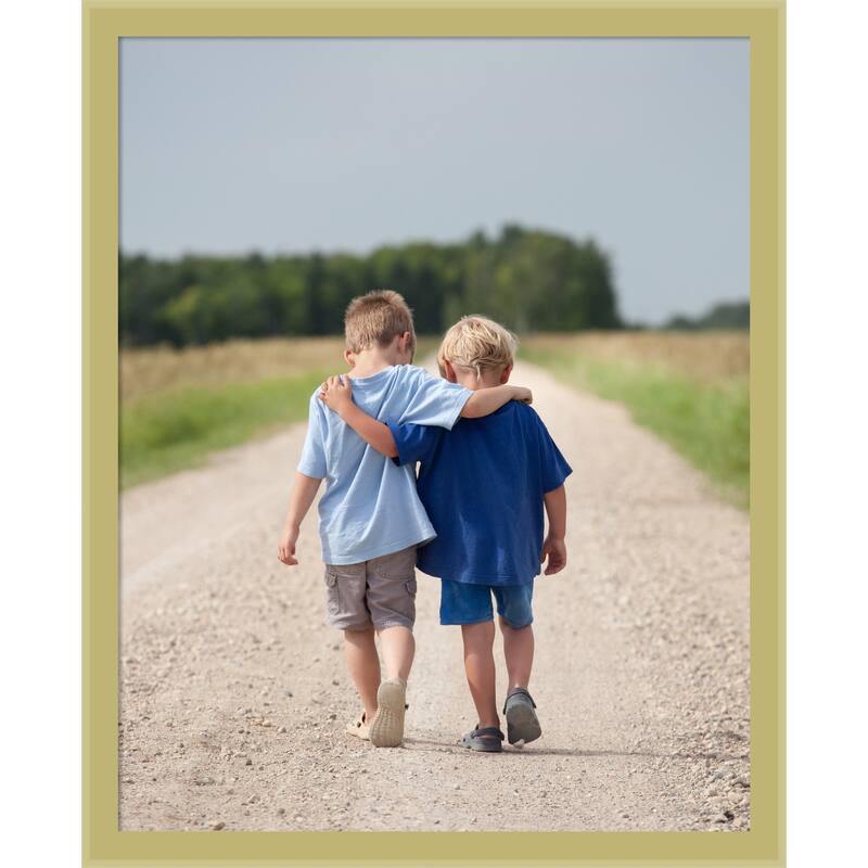 Incline Picture Frame, Photo Frame - 16x20 - Incline Light Gold