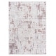 preview thumbnail 8 of 21, SAFAVIEH Whisper Hanako Contemporary Fringe Rug 5'3" x 7'6" - Rust/Ivory