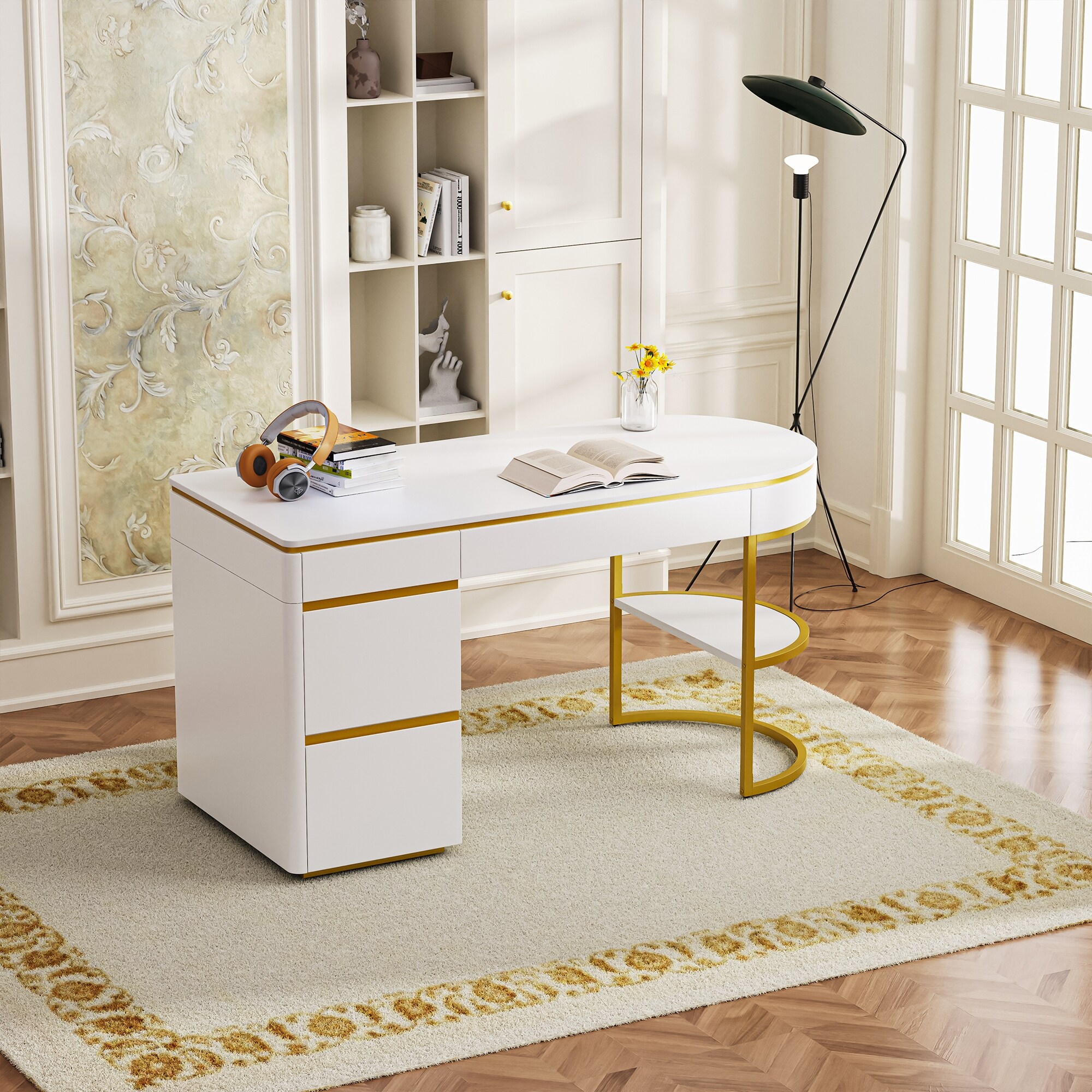60 inch online desk white