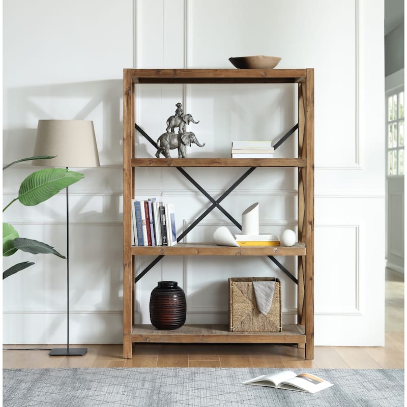 Elinor Reclaimed Wood Bookcase
