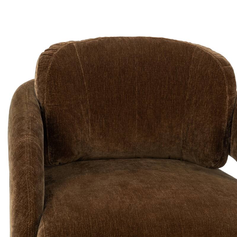 Classic Home Salino Upholstered Fabric Lounge Accent Chair
