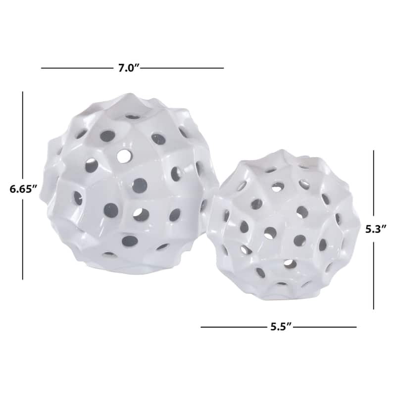 SAFAVIEH Home Ovis Ceramic Vase -Set of 2