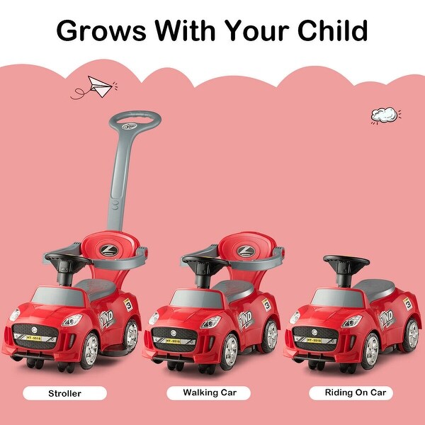 3 in 1 ride on car