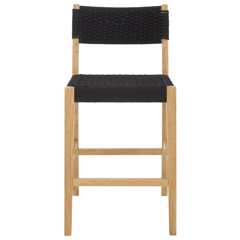 SAFAVIEH Home Dutton Woven Counter Stool - 18"W x 24"D x 37"H