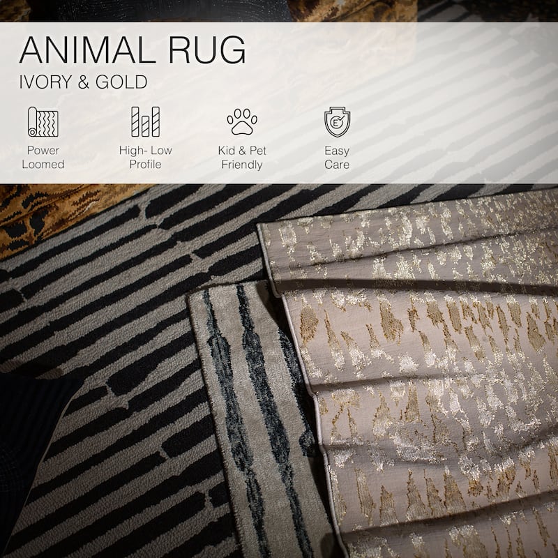 Nikki Chu Kimball Animal Area Rug
