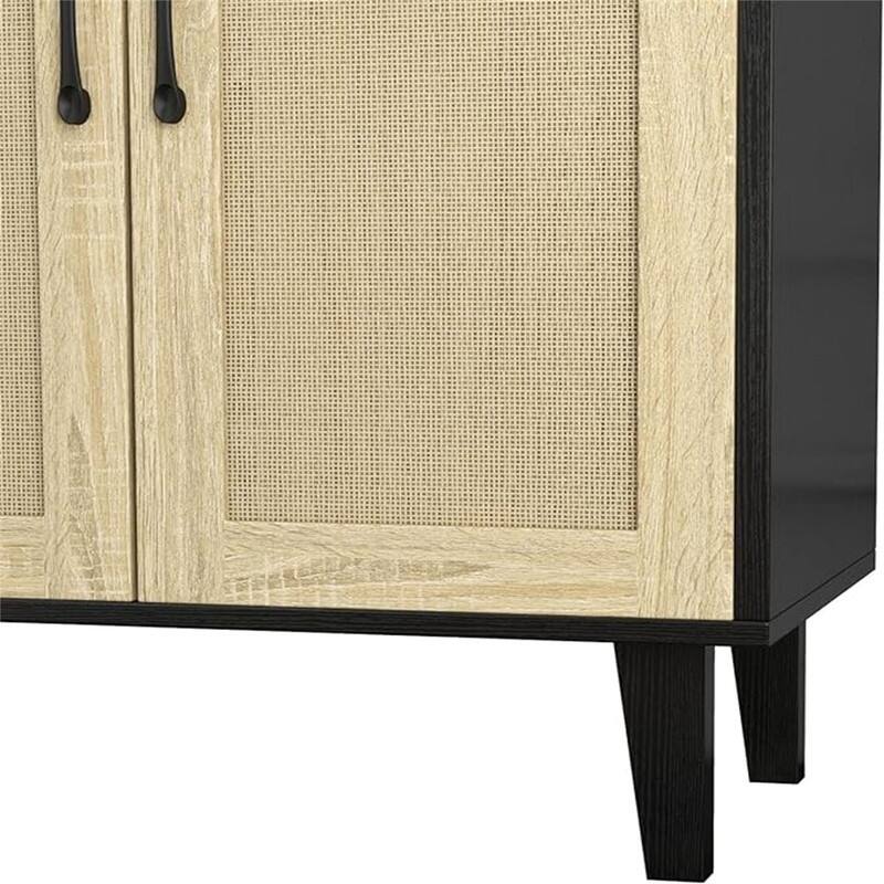 Buffet Sideboard Cabinet - 15"D x 27.25"W x 34.45"H