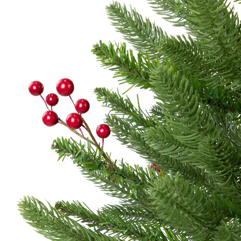Real Touch™️ Potted Sarasota Pine Artificial Mini Christmas Tree - 24" - Unlit - 2 Foot