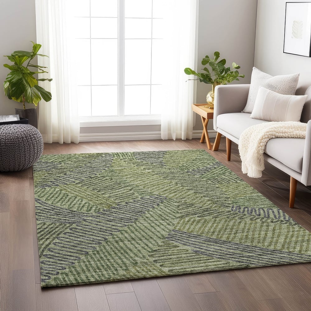 Premium Washable Super Soft Modern Floral Mayfield Rug