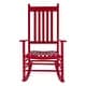 preview thumbnail 48 of 57, Porch & Den Steeplechase Genuine Hardwood Porch Rocker Chair