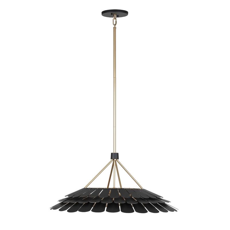 Turaco 6-Light Pendant in Midnight