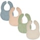 preview thumbnail 49 of 60, Muslin Cotton Baby Bibs Adjustable Size with Easy Snaps by Comfy Cubs Multicolor - Pack of 4
