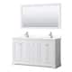 Option White, Chrome Trim, Giotto Quartz Top