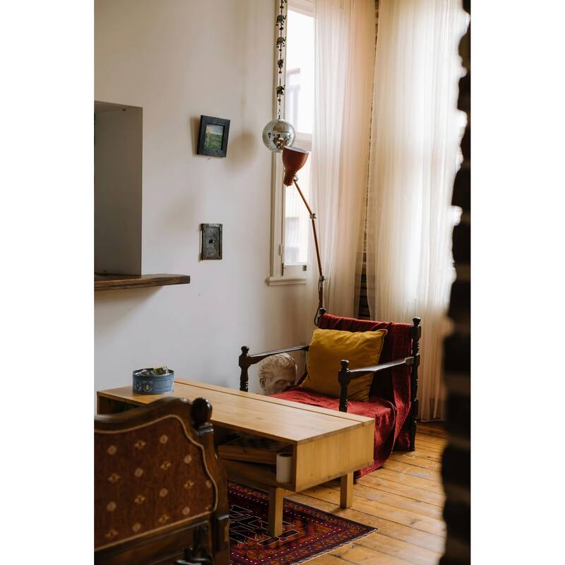 ECARPETGALLERY Hand-knotted Teimani Rust Wool Rug - 3'10 x 6'6