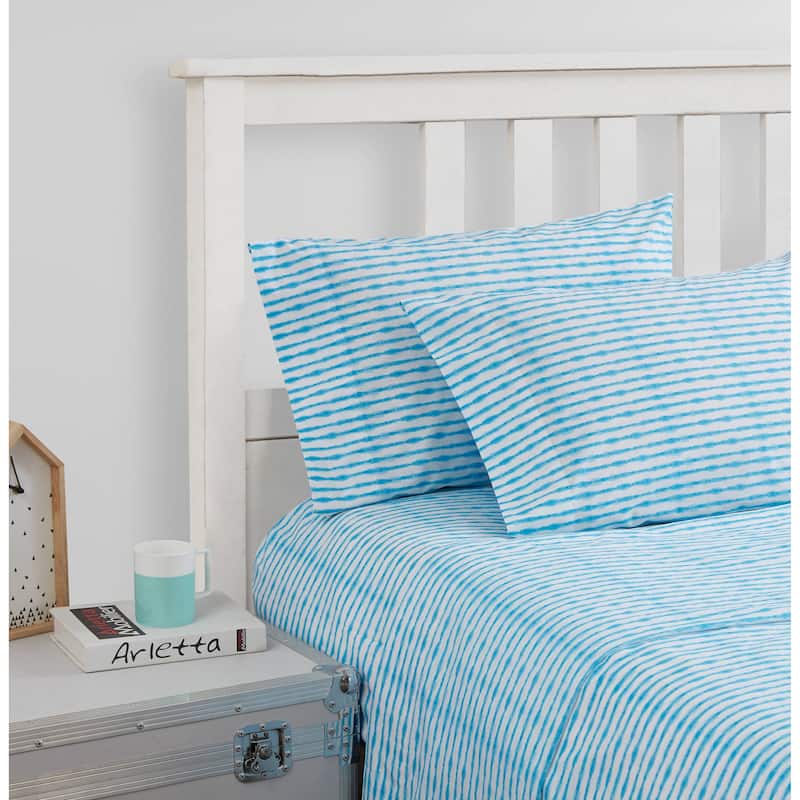 Poppy & Fritz Cotton Percale Printed Bed Sheet Sets