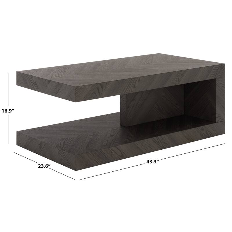 SEI Furniture Andra Coffee Table - 43"W x 24"D x 17"H