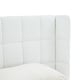 preview thumbnail 14 of 14, SAFAVIEH Couture Emerson Grid Tufted Bed.