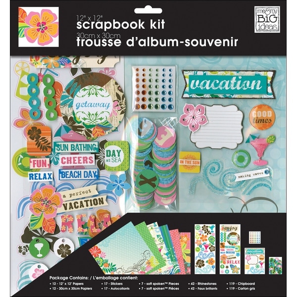 Me & My Big Ideas Page Kit 12"X12"-Surf Shop
