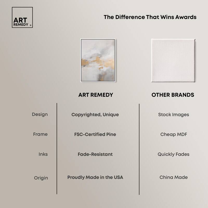 Mellowed Mist II Canvas by Art Remedy