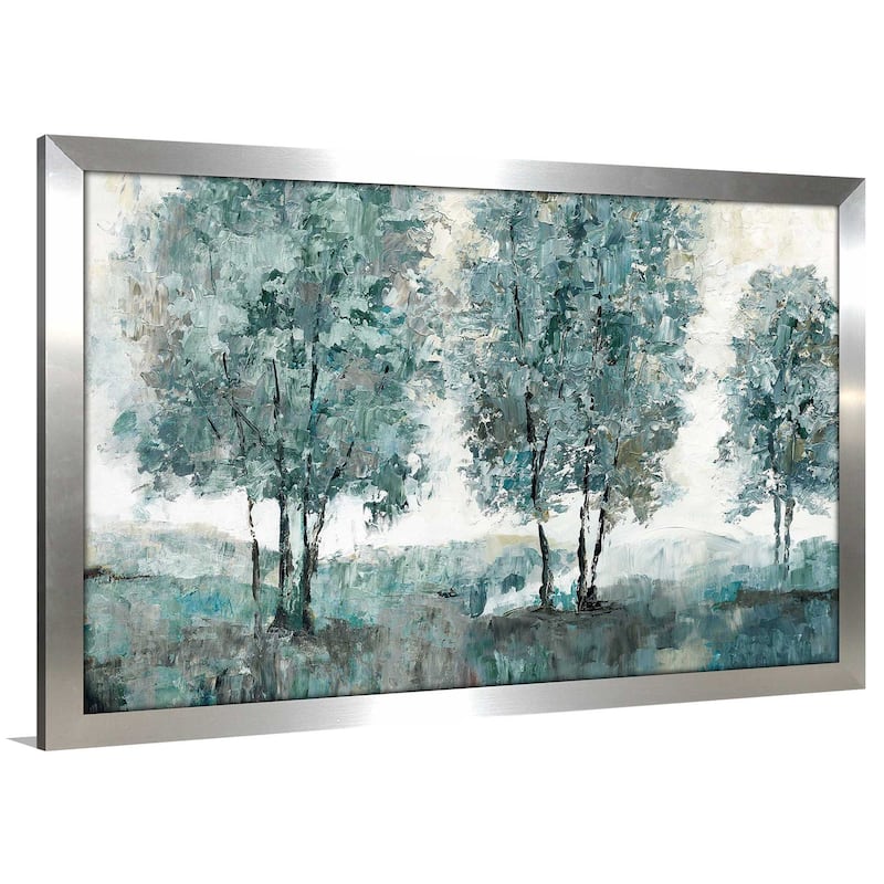 "Teal Sentinel" by Nan Print on Acrylic